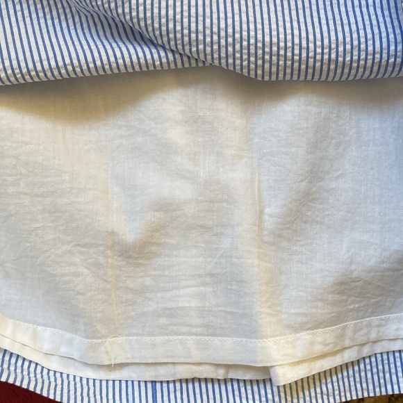 J. Crew blue/white striped searsucker dress - Picture 5 of 6